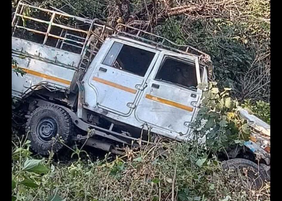 यूटिलिटी गहरी खाई में गिरी, चालक की मौत